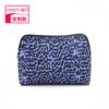 Fábrica Yiwu Personalizada Geométrico Bolsa de Maquiagem PU Impresso Bolsa de Maquiagem Estilo Concha Bolsa de Maquiagem Portátil Porta-Moedas