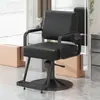 Cadeira de barbeiro, cadeira de cabeleireiro moderna, cadeira especializada para corte de cabelo, altura ajustável, giratória, assento de alta qualidade para permanente e coloração