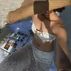 Nuevo Bikini Sexy Hottie de Tubo 2026 con un Toque de Lujo, Diseño Hueco de Puro Deseo, Impresionante Vestido Largo de Baño Estilo Vacaciones para Mujer
