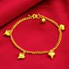 Nuevo set de amor 2023 collar cadena hueca lisa de amor anillo al por mayor fabricantes de joyería transfronteriza al por mayor