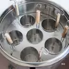 Cubo para Cocinar Fideos con Tablero Divisor de Múltiples Agujeros para Uso Comercial, Separador de Placa de Múltiples Agujeros para Fideos Secos Calientes y Dumplings, Red para Separación de Residuos