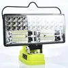 Compatível com Dewalt, Milwaukee, Makita 18V Luz de 8 polegadas USB Tipo-C