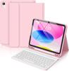 Adecuado para Apple A16 Tablet Teclado Inalámbrico Bluetooth Funda de Cuero Ipadair 11ª Generación Teclado Bluetooth Funda Protectora