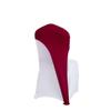 Funda Decorativa Transfronteriza para Respaldo de Silla de Una Sola Pierna, Pieza Única Elástica, Funda para Silla de Hotel y Banquete, Color Sólido, Cubierta para Respaldo de Silla de Una Sola Pierna Baita