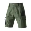 Pantalones Cortos de Verano para Hombre Amazon con Múltiples Bolsillos para Viajar, Elegantes de Pierna Recta, Ropa Deportiva de Trabajo Táctica al por Mayor