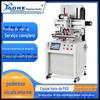 Máquina de impressão de tela plana servo PLC 3040 máquina de impressão de tela de plástico de cerâmica de vidro máquina de impressão de tela plana de cor única e dupla