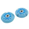 Accesorios para Coche de Giro Infantil Ruedas Coche Mecedor para Niños Coche Vibratorio Ruedas Delanteras y Traseras Intermitentes Patas de Trípode