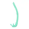 Snorkel para Nadar, Tipo Húmedo, Unisex, Snorkel de Silicona Completa, Aparato Respiratorio Plegable para Buceo, Aprobado por el Fabricante