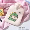 Botella de Agua Caliente Rellena de Agua de PVC con Estampado de Dibujos Animados, Calentador de Manos Pequeño Relleno de Agua, Bolsa de Agua Caliente al por Mayor para Invierno