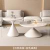 Mesa de centro moderna y sencilla para sala de estar, balcón, apartamento pequeño, mesa de centro ligera de lujo de alta gama, mesa pequeña de troncos