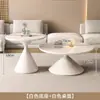Estilo creme sala de estar varanda de casa mesa de centro simples moderna apartamento pequeno mesa de centro de luxo leve madeira maciça mesa pequena