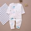 Traje de ropa para bebé, ropa de monje para bebé, niños y niñas, ropa interior de algodón, ropa para recién nacidos, ropa de primavera, verano, otoño e invierno, cabello de generación.