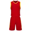 Conjunto de Uniforme de Basquete Esportivo de Secagem Rápida com Malha Uniforme Esportivo Familiar Uniforme de Equipe de Competição Estudantil Logo Impresso