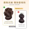 Adereço de Cabelo Coque com Presilha de Garra Estampa de Leopardo Ferramenta de Penteado para um Coque Cheio na Parte de Trás da Cabeça, Adereço de Cabelo Realista para Rabo de Cavalo Baixo