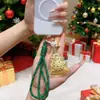Regalo de Navidad Llavero de Oro Puro 999 para Atraer Riqueza, Cadena para Teléfono Móvil, Colgante para Bolso, Recuerdo de Empresa