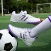 Sapatos de Competição Estudantis para Meninas Esportivos Antiderrapantes para Uso Externo com Velcro Chuteiras Sapatos de Treino para Meninas com Prego Quebrado