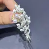 Acessórios DIY Broche Romântico e Elegante com Várias Pedras para Mulheres Moda de Alto Padrão Zircônia Pino Base para Broche de Pérola