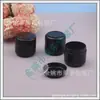 Tarro de crema negro de 25g tarro de esmalte de uñas tarro de cera para coche negro 25G tarro de crema facial botella de muestra de mascarilla