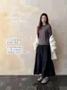 32030 # Suéter básico simple ligero de lana, amigable con la piel, cómodo, elástico, camiseta base adelgazante para mujer para usar en capas con otras prendas