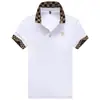 Camisa polo para hombre, camiseta de manga corta, moda de verano para hombre, top de algodón puro de manga media, estilo verano 2006, camiseta elegante de alta gama