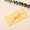 Nuevo Pañuelo para la Cabeza Europeo y Americano Accesorios para el Cabello de Niñas Diadema de Felpa para Bebé Diadema para Bebé de Tejido Elástico Hecha a Mano Venta al por Mayor