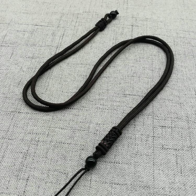 智贝详情图_9翡翠玛瑙吊坠挂绳子可调节项链绳玉石玉器玉佩饰品