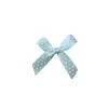 Caixa de Presente com Laço de Bolinhas de 1,5cm Decoração de Doces Laço Artesanal DIY Acessórios para Bonecas
