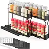 Estante de Almacenamiento Deslizante para Botellas de Especias de Cocina Transfronterizo Organizador de Especias de Múltiples Niveles Organizador de Estante de Especias