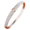 Alta Edição H Aijia Europeu e Americano Venda Quente Luz de Luxo de alta qualidade Pulseira de Diamante Flor Estrela Abertura Moda High-end Pulseira
