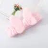 Diadema de Mariposa en Relieve Coreana con Lazo Diadema de Orejas de Conejo Aro para el Cabello Simple de Moda Diadema de Felpa para Lavarse la Cara