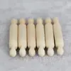 1:12 Casas de Muñecas Casa de Muñecas Muebles Miniatura Cocina Micro Escena Accesorios Rodillo en Miniatura de Madera Maciza 6 Piezas