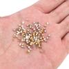 Cilindro de cobre y oro de 14 quilates con abrazadera, tubo de posicionamiento plano, colgante, pulsera, collar, accesorios de joyería hechos a mano, venta al por mayor