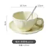 Xícara de café de cerâmica, caneca, xícara para latte art, pequena xícara de café de luxo estilo europeu, 8ml