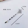 Nuevo traje versátil creativo combinación accesorios para el cabello simple geométrico Luna Estrella pasador de diamantes accesorios para la cabeza nupcial femenina