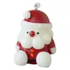 Velas Aromáticas de Natal Lembrancinhas Velas Aromáticas Artesanais Atmosfera Velas de Papai Noel Transfronteiriças Feriado