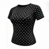 2026 Nova Camiseta Slim Fit de Manga Curta Estilo Europeu e Americano para Mulheres, Top Esportivo de Manga Curta para Yoga Fitness