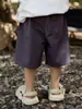 Ropa para niños Pantalones cortos para niños Verano Delgados Pantalones casuales Pantalones deportivos para niños 2024 Nuevo Impermeable Bordado Pantalones medios