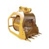 Suministro de Fabricantes Cubo Cribador para Excavadora de Minería y Construcción, Cubo Cribador Giratorio para Piedras de Excavadora, Pantalla de Tambor para Arena de Máquina Gancho