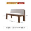 Escritorio grande escandinavo de madera maciza, mesa de estudio doble sencilla, escritorio para el hogar, mesa larga para sala de estar, banco de trabajo, mesa de computadora