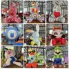Personaje de Dibujos Animados Inflable Exterior Grande Mascota Animal Inflable Conejo Accesorio de Exhibición Brillante Modelo Inflable