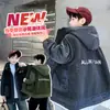 Roupas Infantis Jaquetas para Meninos Outono e Inverno Suéteres de Lã para Crianças Mais Velhas Acolchoado com Lã de Carneiro Inverno Infantil Estiloso Manga Longa
