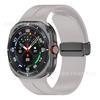 Para Samsung GalaxyWatch7Ultra7ª geração relógio inteligente de silicone com fivela magnética 47MM