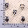 Conector de Tres Vías de Aleación de Plata Vintage Transfronterizo Accesorios de Joyería para Pulsera Collar Hecho a Mano al por Mayor