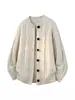 Suéter Cardigan de Punto Trenzado Estilo Old Money para Hombres y Mujeres 2026 Otoño/Invierno Nuevo Estilo Cálido Casual Moda Tejidos Prendas de Abrigo