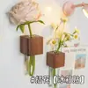 ^Diy Atmósfera Creativo Decorativo Imán Tubo de Ensayo Zakka Florero Madera Maciza de Gama Alta Arreglo Floral Imán Magnético para Refrigerador