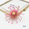 Flores artificiales, alfiletero de plástico crisantemo, decoración DIY para ropa y tocados, flores falsas, crisantemo pinza de cangrejo, kits de materiales y accesorios de venta caliente transfronteriza