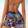 Traje de baño de falda dividida sexy europeo y americano 2025 para mujer Bikini transfronterizo Traje de baño de una pieza Fuente Stock listo