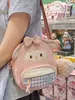 Bolso Pequeño de Lona para Mujer Nuevo 2026 de Moda Dibujos Animados Japoneses para Teléfono Fresco y Versátil Bolso Cruzado Casual para Estudiante
