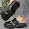 Novidade de Verão Urso de Desenho Animado Plástico Sapatos de Gotejamento com Buraco Sapatos de Jardim Sapatos com Senso de Sapato Chinelos Modernos para Exterior e Interior para Homens e Mulheres