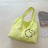 Bolsa Tote Simple y Elegante Estilo Nuevo Verano 2026, Gran Capacidad, Estilo Coreano, Bolso de Hombro Lindo para Niña, Bolso de Mano